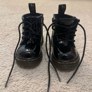 Dr. Martens Kids Black Boots